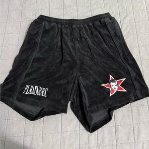 Pleasures Velour Men's Shorts